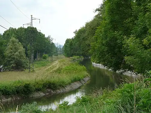 Le canal de Saint-Martory à Mancioux.