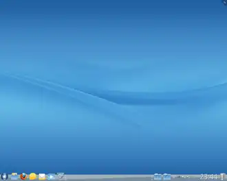 Capture d'écran Mandriva 2011.