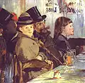 Manet: Au café Collection Oskar Reinhart Am Römerholz Winterthour