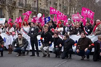 Image illustrative de l’article Opposition au mariage homosexuel et à l'homoparentalité en France