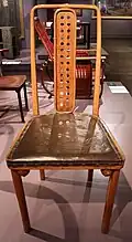 Chaise d'Hoffmann (1904).