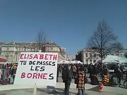 Manifestation du 7 février à Grenoble.