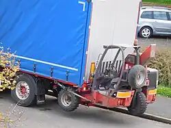 Chariot embarqué Manitou.