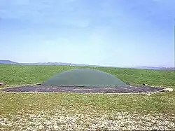 Tourelle de 75 mm (éclipsée)