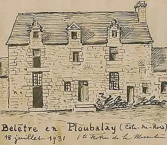 Image illustrative de l’article Manoir de Belêtre