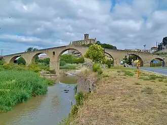 Le Vieux-pont de Manrèse en 2016.
