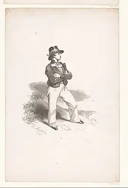 Étude d'homme (1841).
