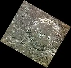 Image couleur approximative de MESSENGER.