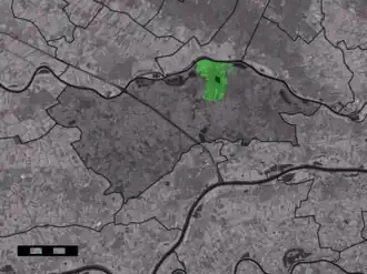 Localisation de Eck en Wiel