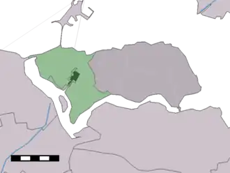 Localisation de Kamperland