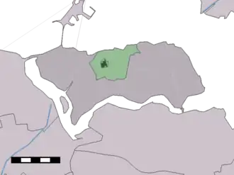 Localisation de Wissenkerke