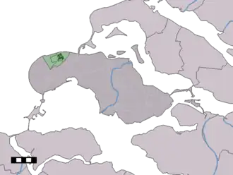 Localisation de Renesse