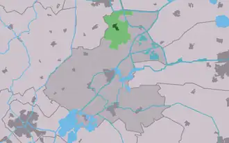 Localisation de Wergea