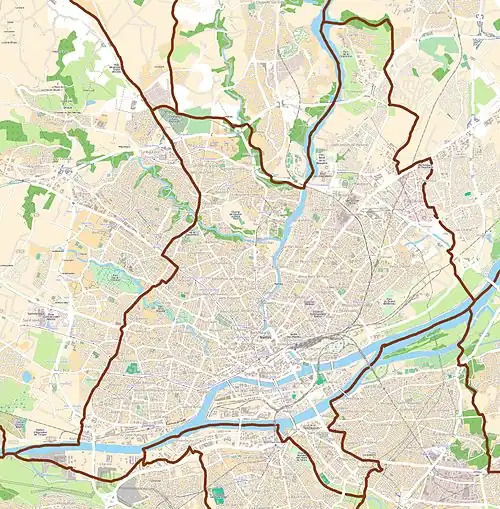 voir sur la carte de Nantes