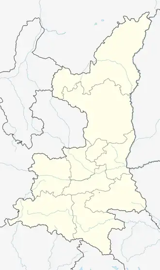 (Voir situation sur carte : Shaanxi)