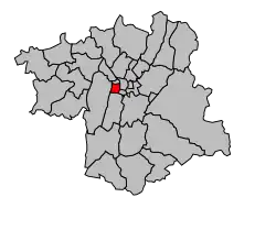 Canton de Fontaine Seyssinet avant 2015