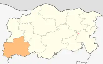 Localisation de Tcherven bryag