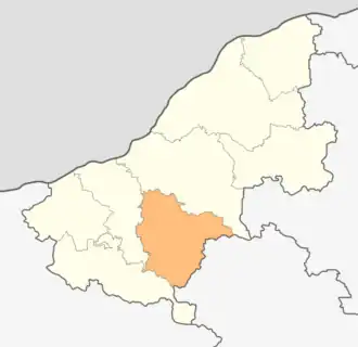 Localisation de Dve mogili