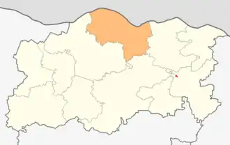 Localisation de Goulyantsi