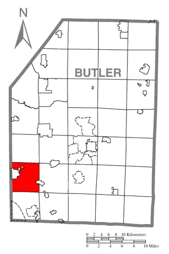 Localisation de Forward Township