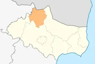 Localisation de Krouchari