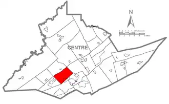 Localisation de Patton Township