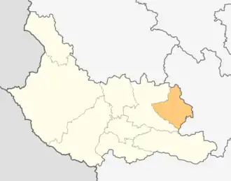 Localisation de Sapareva banya