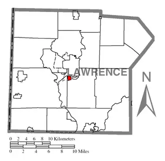 Localisation de South New Castle