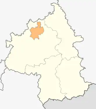 Localisation de Yambol