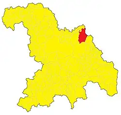 Localisation de Castelnuovo Scrivia