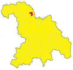 Localisation de Pomaro Monferrato