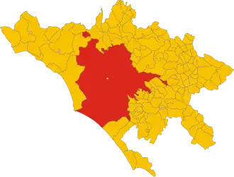 Carte de Rome Capitale