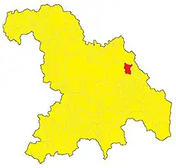 Localisation de Viguzzolo