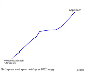 Image illustrative de l’article Trolleybus de Khabarovsk