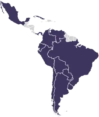 Carte de l'organisation