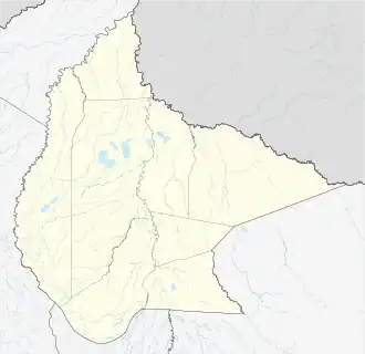 Voir sur la carte administrative du département du Beni