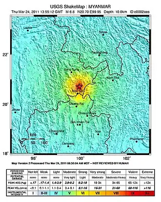 Image illustrative de l’article Séisme de mars 2011 en Birmanie