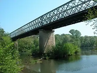 Le pont de Tabarka sur l'Orb.