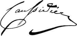signature de Marc Caussidière