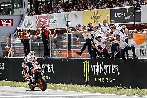 Marc Márquez s'impose en Catalogne