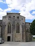 Façade du bras sud du transept.