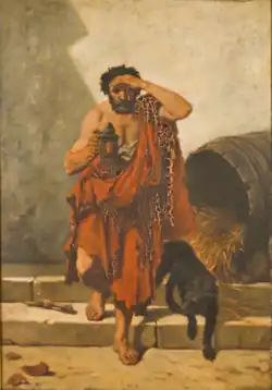 « Diogène cherchant un homme », Salons de 1864-1867.