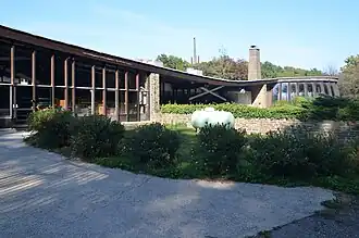 Vue d'ensemble depuis le sud.