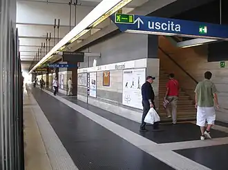 Image illustrative de l’article Marconi (métro de Rome)