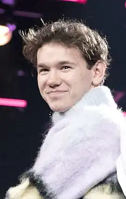 Description de l'image Marcus Gunnarsen 2023 Melodifestivalen-2 (cropped).jpg.