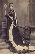 Marguerite dans les années 1890.