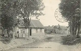 La place vers 1920.