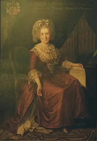 Marguerite d'Hausen, épouse Jean Charles de Wendel, dite Madame d'Hayange