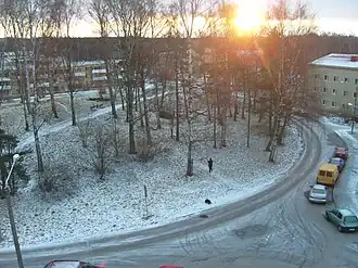 Le parc en décembre 2008.