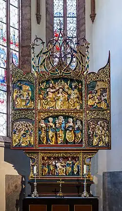 Autel d'Arndorf, école de Villach&nbsp;(de) (v. 1520).